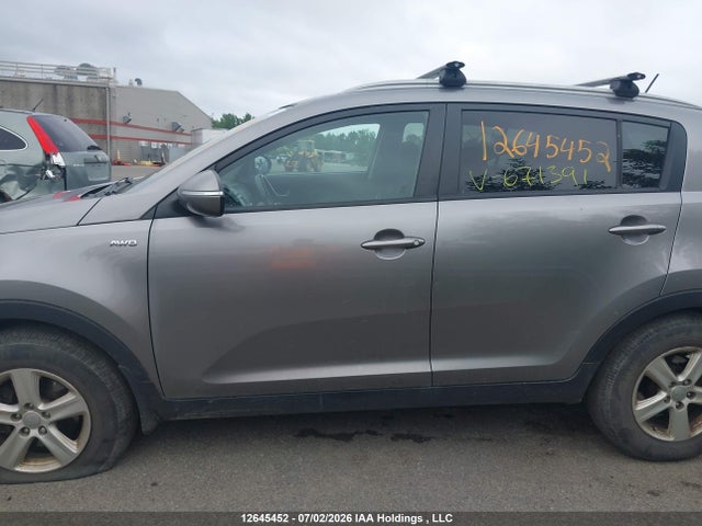 12645452 :رقم المزاد ، KNDPBCAC3F7671391 vin ، 2015 Kia Sportage Lx مزاد بيع