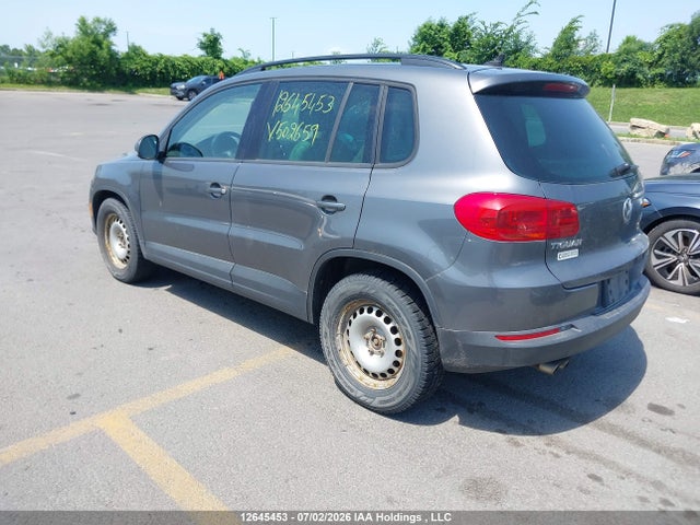 12645453 :رقم المزاد ، WVGJV7AX7FW502659 vin ، 2015 Volkswagen Tiguan Comfortline/highline/special Edition/trendline مزاد بيع