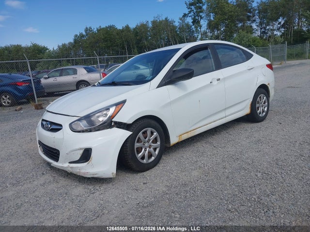 12645505 :رقم المزاد ، KMHCT4AE4DU297242 vin ، 2013 Hyundai Accent Gls/gs مزاد بيع