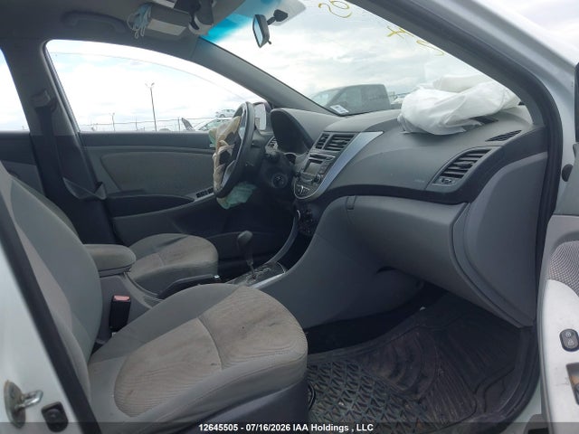 12645505 :رقم المزاد ، KMHCT4AE4DU297242 vin ، 2013 Hyundai Accent Gls/gs مزاد بيع