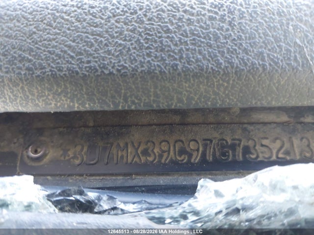 12645513 :رقم المزاد ، 3D7MX39C97G735213 vin ، 2007 Dodge Ram 3500 مزاد بيع