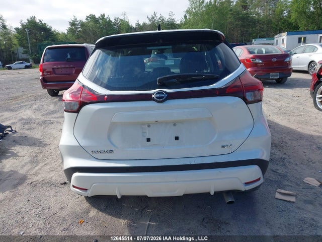 12645514 :رقم المزاد ، 3N1CP5CV5NL493247 vin ، 2022 Nissan Kicks Sv مزاد بيع