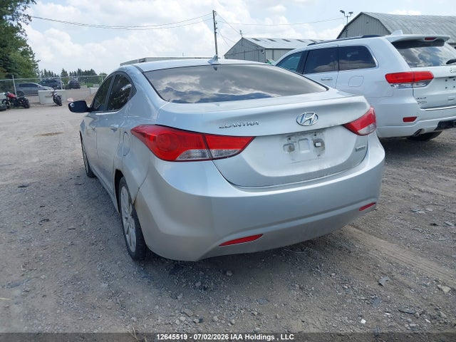 Продаж на аукціоні авто 2012 Hyundai Elantra Limited, vin: 5NPDH4AE3CH104744, номер лоту: 12645519