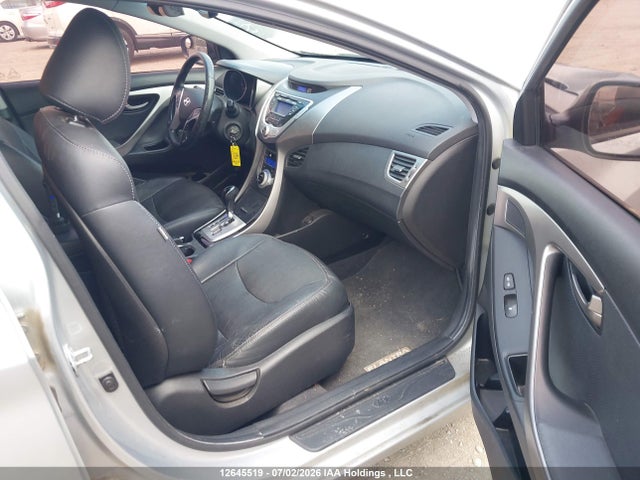 Продаж на аукціоні авто 2012 Hyundai Elantra Limited, vin: 5NPDH4AE3CH104744, номер лоту: 12645519