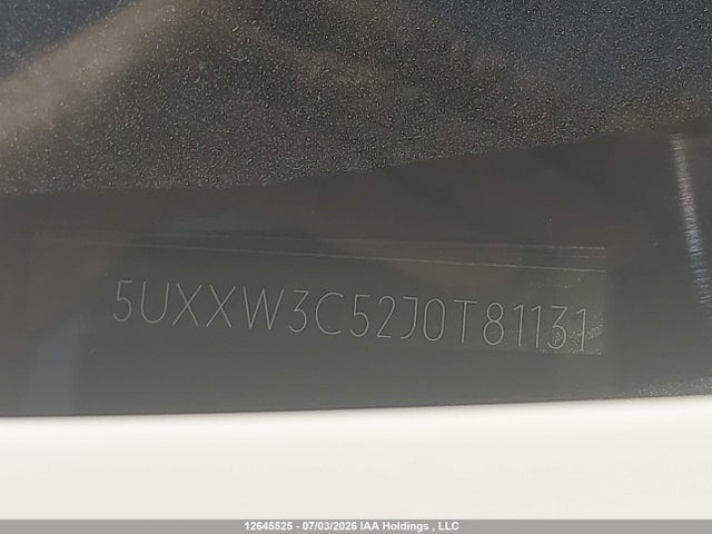 5UXXW3C52J0T81131 BMW X4 Xdrive28i