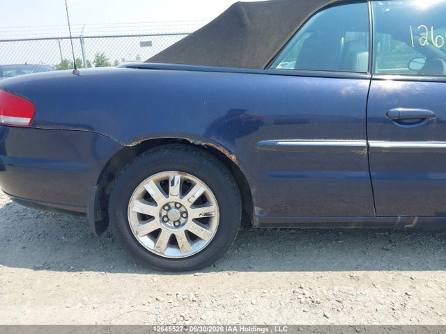 Продажа на аукционе авто 2004 Chrysler Sebring Limited, vin: 1C3EL65R74N141295, номер лота: 12645527