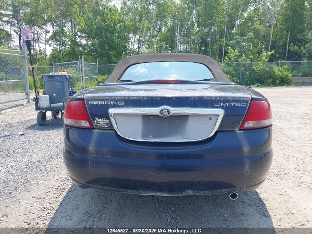 Продажа на аукционе авто 2004 Chrysler Sebring Limited, vin: 1C3EL65R74N141295, номер лота: 12645527