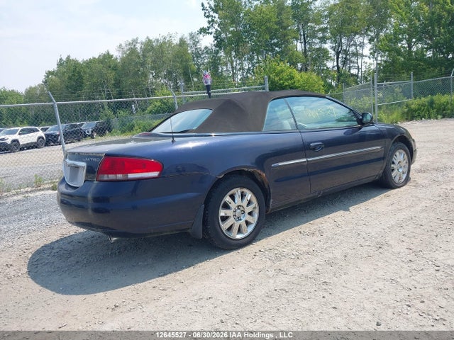 Продажа на аукционе авто 2004 Chrysler Sebring Limited, vin: 1C3EL65R74N141295, номер лота: 12645527