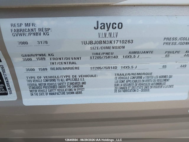 Jayco Jay Flight 2019 1UJBJ0BN3K1710263 Image 9