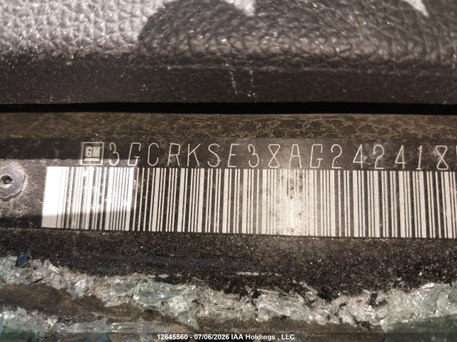 2010 Chevrolet Silverado 1500 Lt მანქანა იყიდება აუქციონზე, vin: 3GCRKSE38AG242418, აუქციონის ნომერი: 12645560