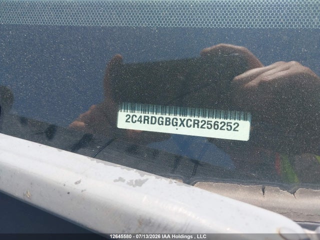 Продажа на аукционе авто 2012 Dodge Grand Caravan Se/sxt, vin: 2C4RDGBGXCR256252, номер лота: 12645580