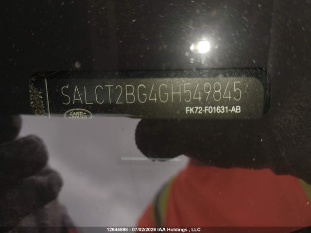 SALCT2BG4GH549845 Land Rover Discovery Sport Hse Luxury