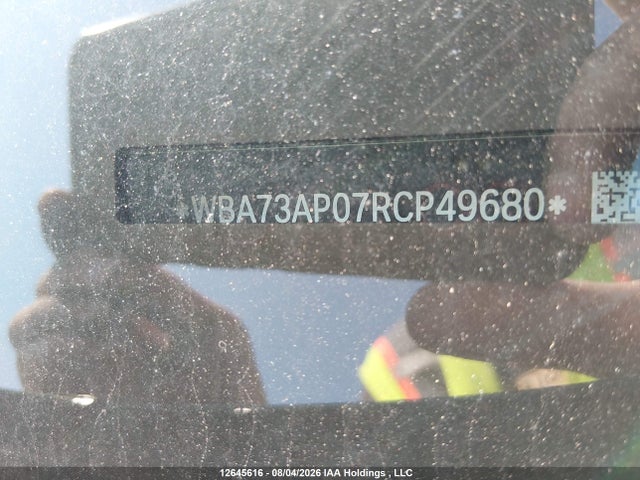 Aukcja sprzedaży 2024 Bmw 430i Xdrive, vin: WBA73AP07RCP49680, numer aukcji: 12645616