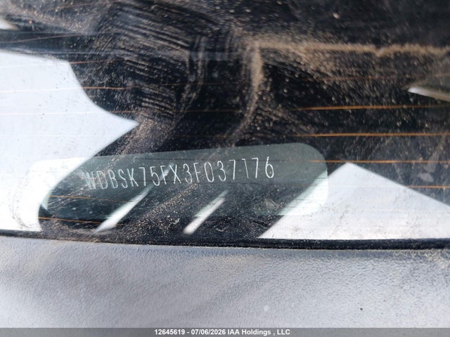 12645619 :رقم المزاد ، WDBSK75FX3F037176 vin ، 2003 Mercedes-benz Sl 500r مزاد بيع