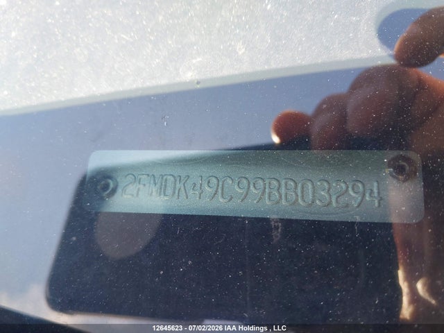 12645623 :رقم المزاد ، 2FMDK49C99BB03294 vin ، 2009 Ford Edge Limited مزاد بيع
