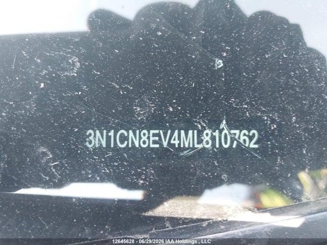 Aukcja sprzedaży 2021 Nissan Versa Sv, vin: 3N1CN8EV4ML810762, numer aukcji: 12645628