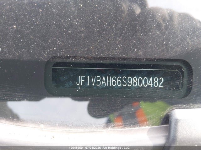 2025 Subaru Wrx Premium მანქანა იყიდება აუქციონზე, vin: JF1VBAH66S9800482, აუქციონის ნომერი: 12645650