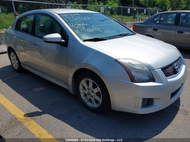 Aukcja sprzedaży 2012 Nissan Sentra 2.0 S, vin: 3N1AB6AP8CL706172, numer aukcji: 12645660