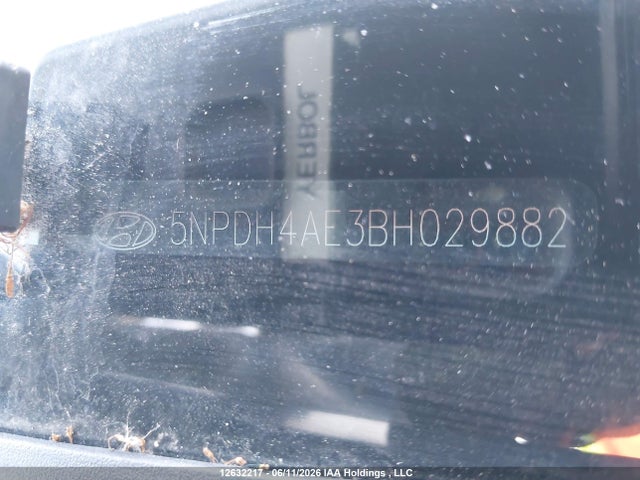 2011 Hyundai Elantra Gls მანქანა იყიდება აუქციონზე, vin: 5NPDH4AE3BH029882, აუქციონის ნომერი: 12632217