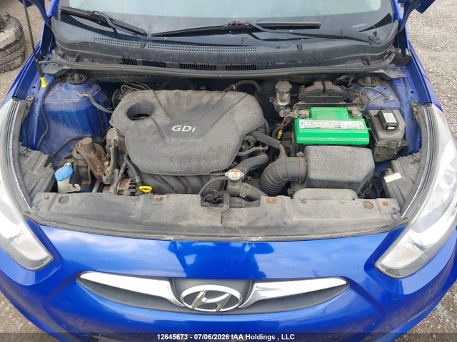 12645673 :رقم المزاد ، KMHCT5AE7DU096179 vin ، 2013 Hyundai Accent مزاد بيع