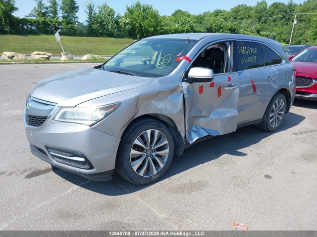 Acura Mdx Navigation Package 2016 5FRYD4H40GB502829 Image 2