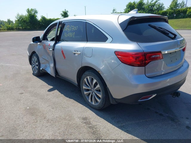 Acura Mdx Navigation Package 2016 5FRYD4H40GB502829 Image 3
