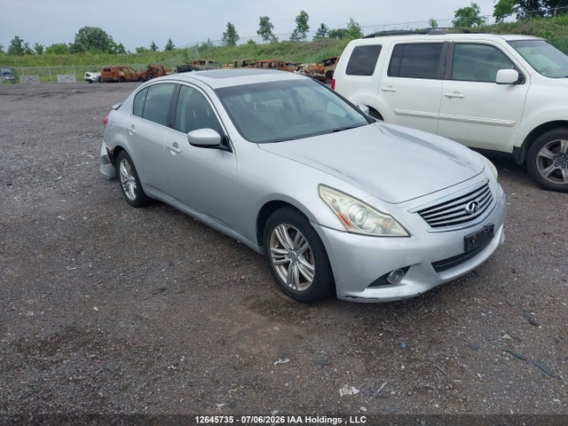 Auction sale of the 2011 Infiniti G25, vin: JN1DV6AR1BM654152, lot number: 12645735