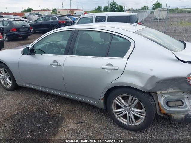 2011 Infiniti G25 მანქანა იყიდება აუქციონზე, vin: JN1DV6AR1BM654152, აუქციონის ნომერი: 12645735