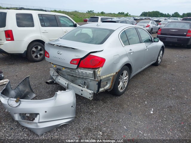 2011 Infiniti G25 მანქანა იყიდება აუქციონზე, vin: JN1DV6AR1BM654152, აუქციონის ნომერი: 12645735