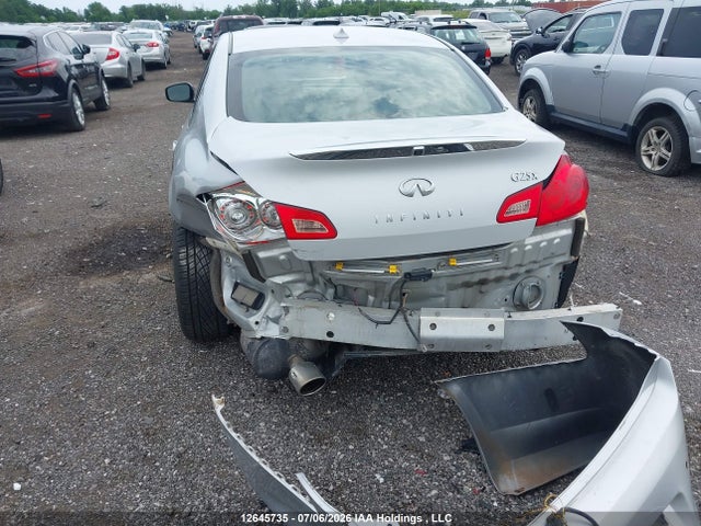 2011 Infiniti G25 მანქანა იყიდება აუქციონზე, vin: JN1DV6AR1BM654152, აუქციონის ნომერი: 12645735