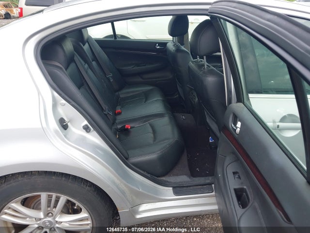 2011 Infiniti G25 მანქანა იყიდება აუქციონზე, vin: JN1DV6AR1BM654152, აუქციონის ნომერი: 12645735