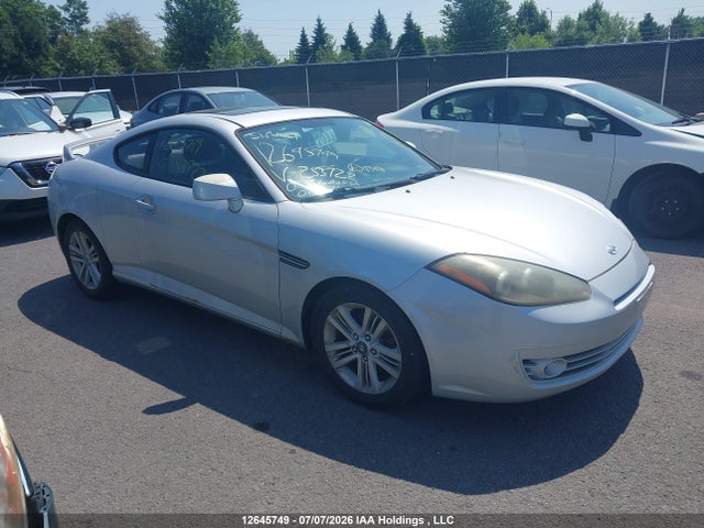12645749 :رقم المزاد ، KMHHM65D17U253722 vin ، 2007 Hyundai Tiburon Gs مزاد بيع