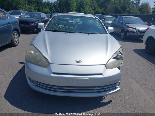 2007 Hyundai Tiburon Gs მანქანა იყიდება აუქციონზე, vin: KMHHM65D17U253722, აუქციონის ნომერი: 12645749
