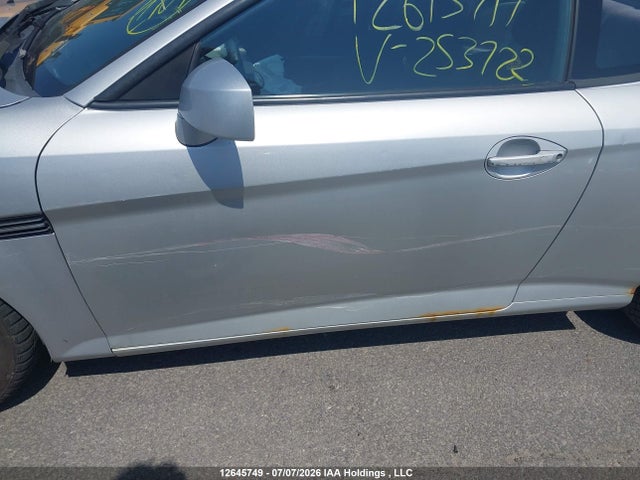 2007 Hyundai Tiburon Gs მანქანა იყიდება აუქციონზე, vin: KMHHM65D17U253722, აუქციონის ნომერი: 12645749