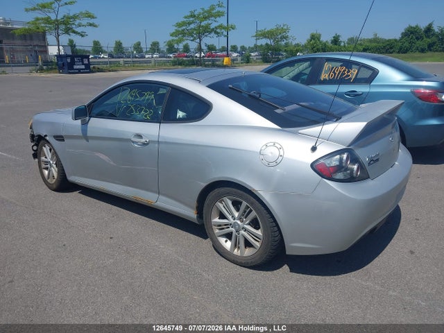 2007 Hyundai Tiburon Gs მანქანა იყიდება აუქციონზე, vin: KMHHM65D17U253722, აუქციონის ნომერი: 12645749