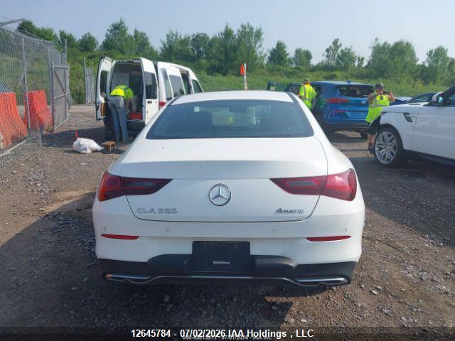 12645784 :رقم المزاد ، W1K5J4HB8TN574987 vin ، 2026 Mercedes-benz Cla 250 4matic مزاد بيع