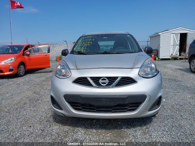2015 Nissan Micra S/sr/sv მანქანა იყიდება აუქციონზე, vin: 3N1CK3CPXFL221606, აუქციონის ნომერი: 12645801