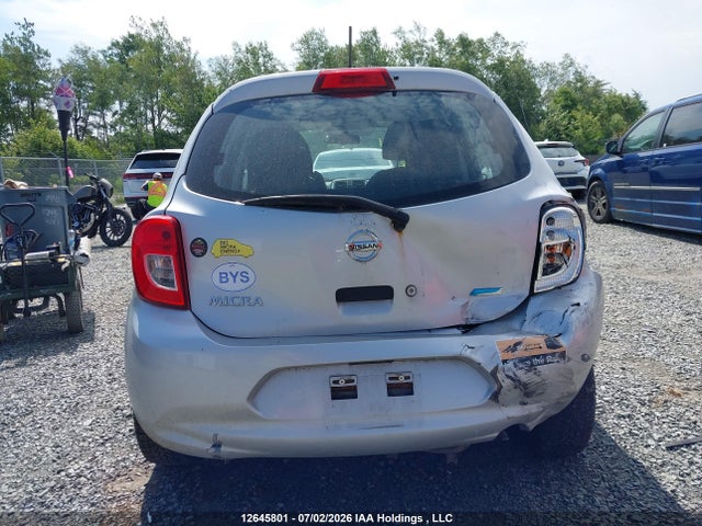 2015 Nissan Micra S/sr/sv მანქანა იყიდება აუქციონზე, vin: 3N1CK3CPXFL221606, აუქციონის ნომერი: 12645801