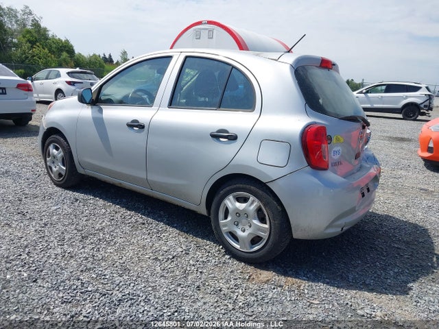 2015 Nissan Micra S/sr/sv მანქანა იყიდება აუქციონზე, vin: 3N1CK3CPXFL221606, აუქციონის ნომერი: 12645801