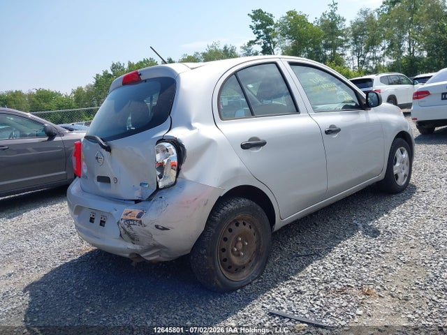 2015 Nissan Micra S/sr/sv მანქანა იყიდება აუქციონზე, vin: 3N1CK3CPXFL221606, აუქციონის ნომერი: 12645801