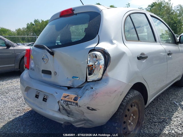 2015 Nissan Micra S/sr/sv მანქანა იყიდება აუქციონზე, vin: 3N1CK3CPXFL221606, აუქციონის ნომერი: 12645801