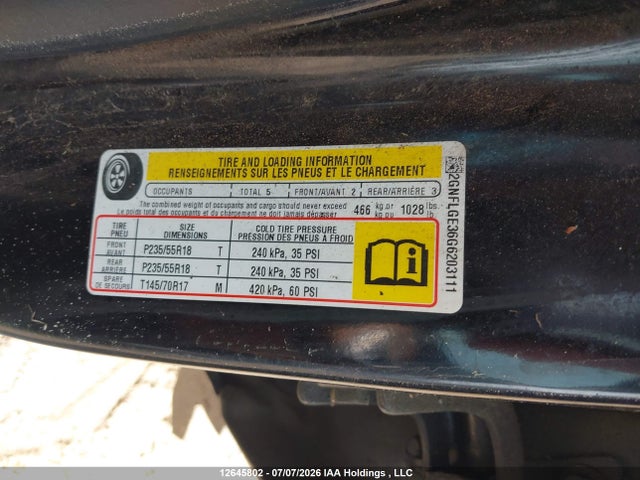 Chevrolet Equinox Ltz 2016 2GNFLGE36G6203111 Image 9