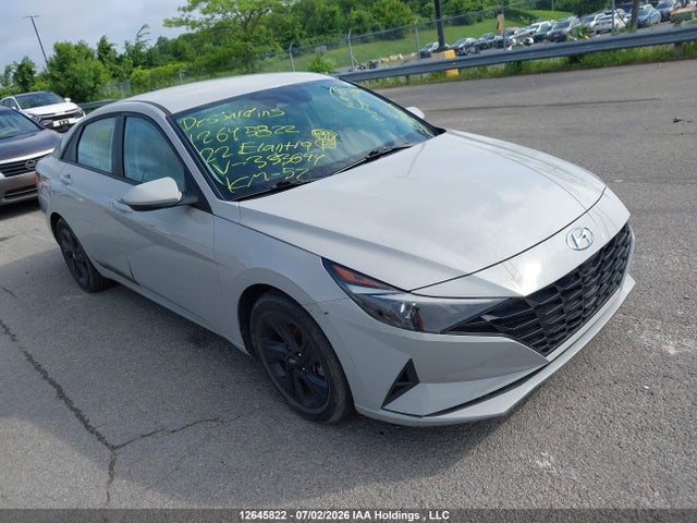 Auction sale of the 2022 Hyundai Elantra Sel, vin: KMHLM4AG8NU333644, lot number: 12645822