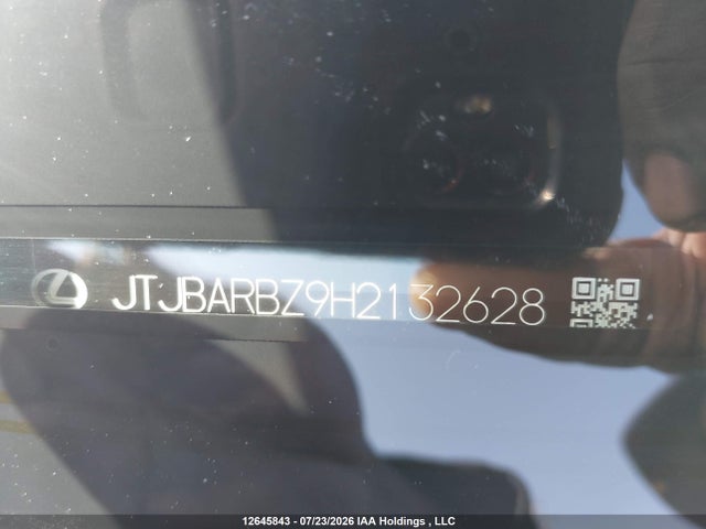 Aukcja sprzedaży 2017 Lexus Nx 200t/base/f Sport, vin: JTJBARBZ9H2132628, numer aukcji: 12645843