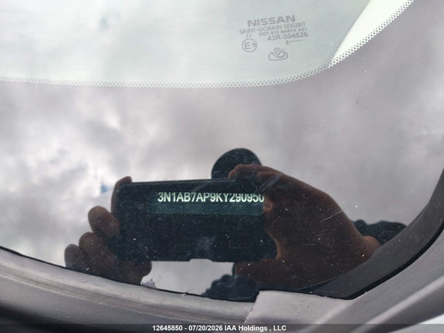 Aukcja sprzedaży 2019 Nissan Sentra S/sv/sr/sl, vin: 3N1AB7AP9KY290950, numer aukcji: 12645850