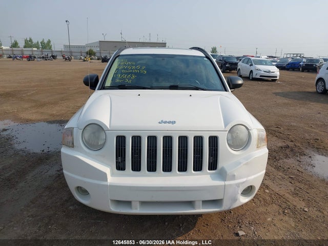 12645853 :رقم المزاد ، 1J8FF47W97D196168 vin ، 2007 Jeep Compass مزاد بيع