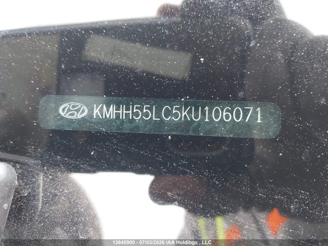 Aukcja sprzedaży 2019 Hyundai Elantra Gt N Line, vin: KMHH55LC5KU106071, numer aukcji: 12645900