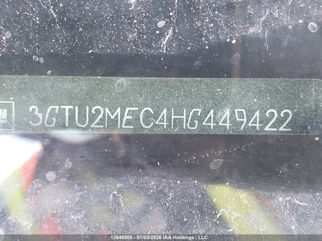 GMC Sierra K1500 Sle 2017 3GTU2MEC4HG449422 Image 9
