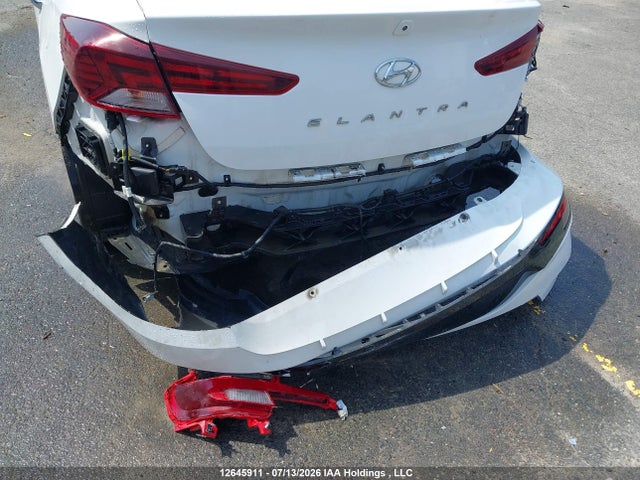 12645911 :رقم المزاد ، KMHD84LFXLU922799 vin ، 2020 Hyundai Elantra Sel/value/limited مزاد بيع