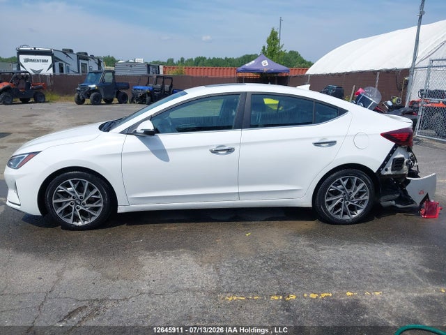 12645911 :رقم المزاد ، KMHD84LFXLU922799 vin ، 2020 Hyundai Elantra Sel/value/limited مزاد بيع